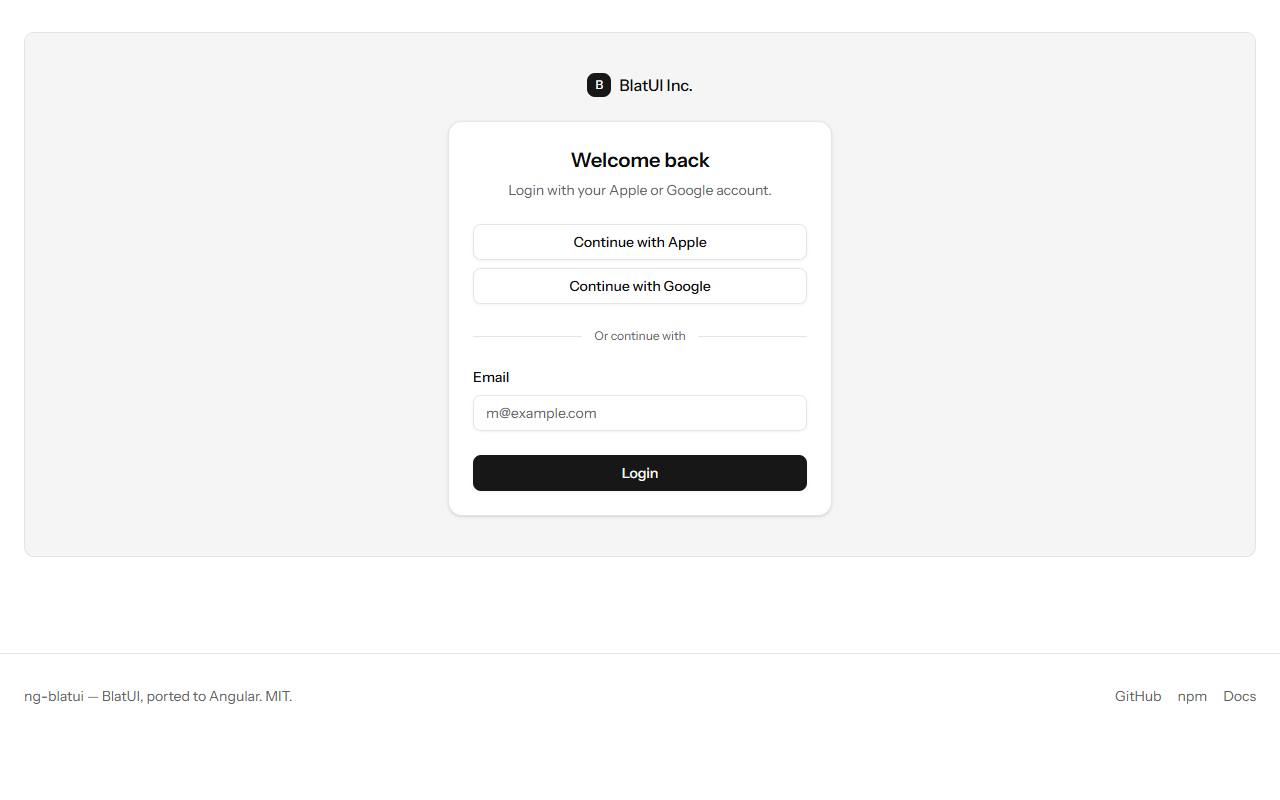 Login 03 block preview
