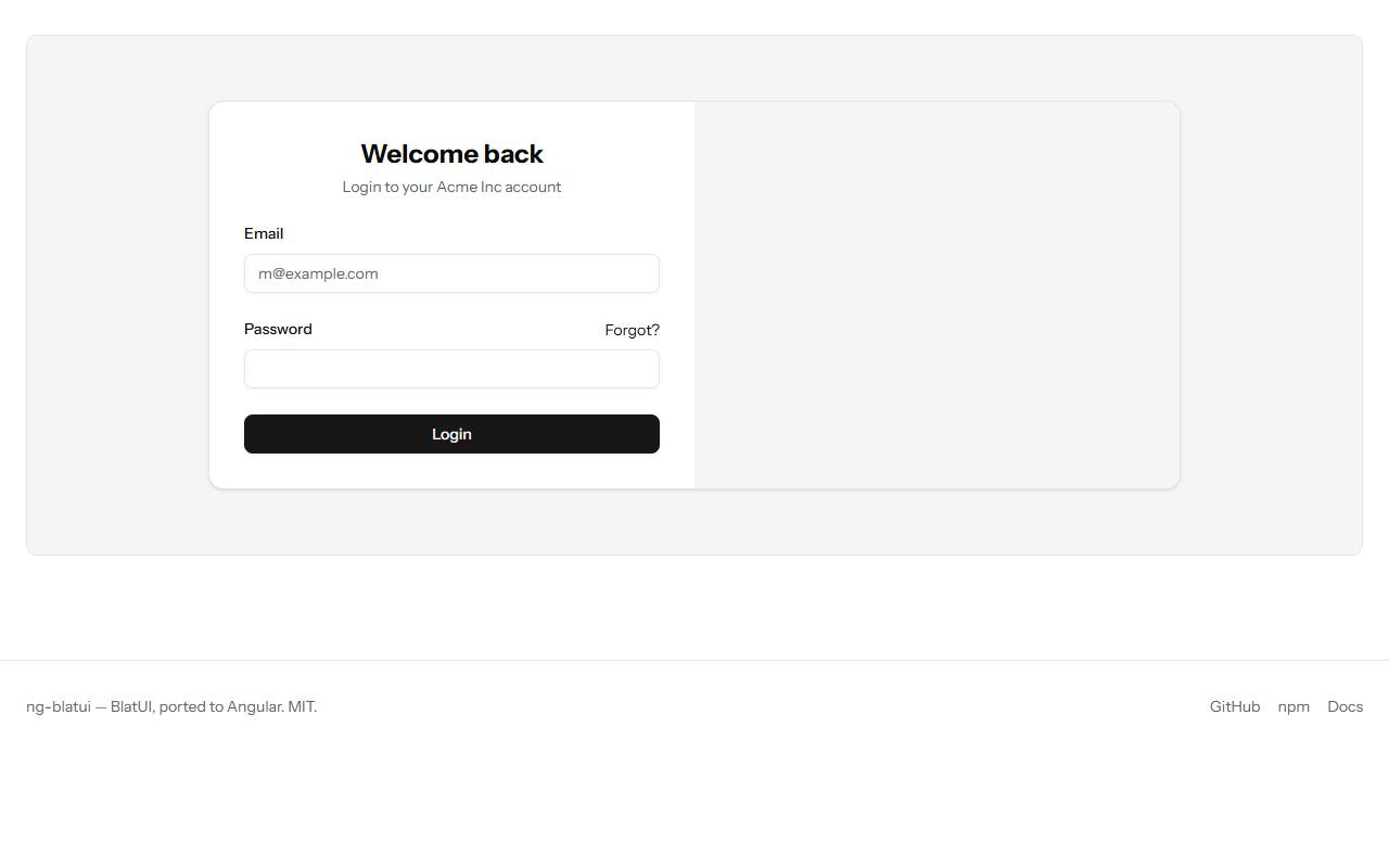 Login 04 block preview
