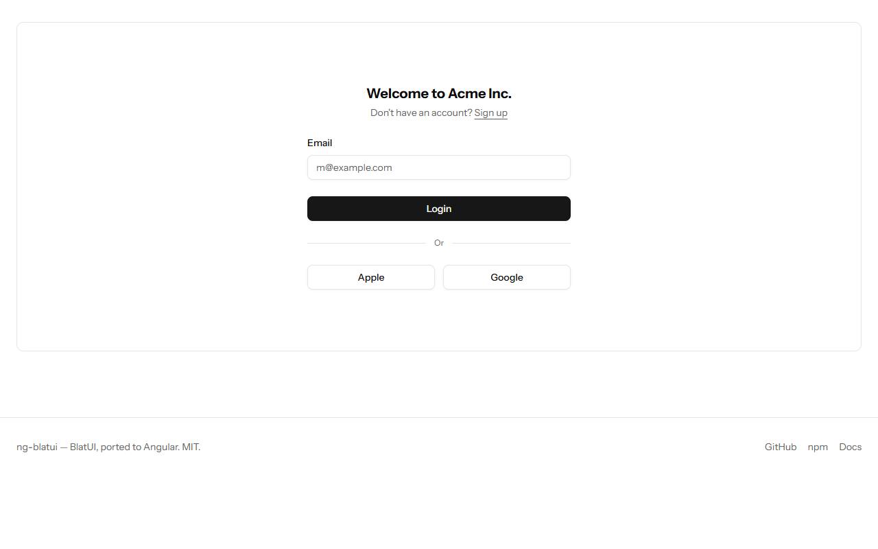 Login 05 block preview