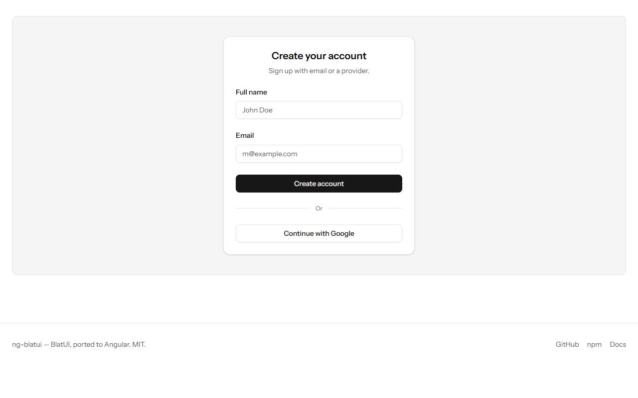 Signup 03 block preview