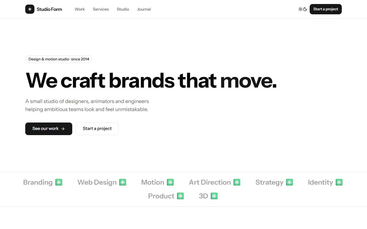 Agency template preview
